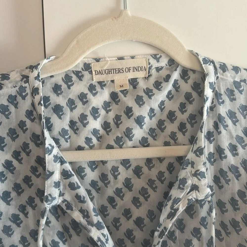 Daughters of India Nora Aquamarine Dress - Picture 8 of 10